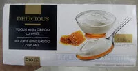 Cantidad de azúcar en Yogur estilo Griego con Miel