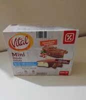 Cantidad de azúcar en Mini Helado sin azúcares añadidos Vital chocolate