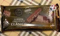 Quantité de sucre dans Turrón crujiente clásico