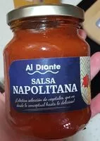Suhkru kogus sees Salsa Napolitana