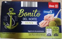 Amount of sugar in Bonito del Norte en aceite de oliva