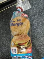 Sokerin määrä sisällä Pan de hamburguesas