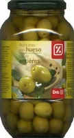 İçindeki şeker miktarı Aceitunas verdes enteras "Dia" Variedad Manzanilla