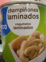 Sokerin määrä sisällä Champiñón laminado