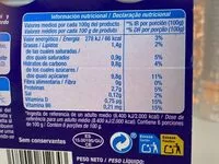 Quantité de sucre dans L casei natural azucarado