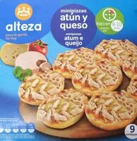 Количество сахара в Minipizzas Atún y queso