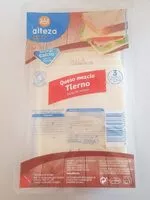 Cantidad de azúcar en queso mezcla tierno
