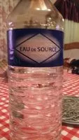 Sucre et nutriments contenus dans Eau de source