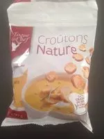 Quantité de sucre dans Croûtons Nature