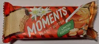 Sokerin määrä sisällä MOMENTS PEANUT BUTTER