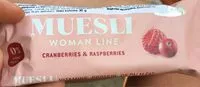 入っている砂糖の量 Muesli woman line