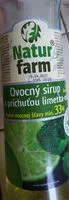 Amount of sugar in Ovocný sirup s príchuťou limetky