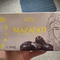Quantité de sucre dans Mazafati Datteln