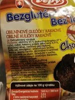 含糖量 Kuličky obilné kakaové bezlepkové