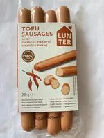入っている砂糖の量 Tofu pikantní párky