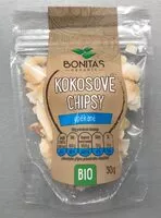 चीनी की मात्रा Kokosové chipsy opékané