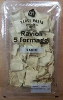 Jumlah gula yang masuk ravioli 5 formaggi