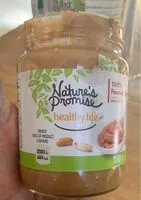 入っている砂糖の量 Peanut butter