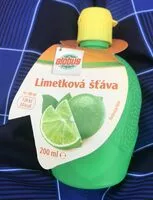 Zuckermenge drin Limetková šťáva
