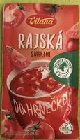 Zuckermenge drin Rajská polévka s nudlemi