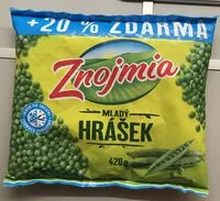 含糖量 Mladý hrášek
