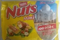 Sucre et nutriments contenus dans Nuts mini