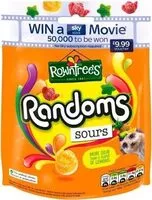Zuckermenge drin ROWNTREE'S Randoms Sours Sweets Sharing Pouch