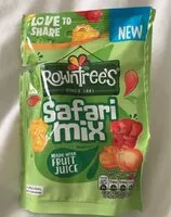 Zuckermenge drin Safari Mix