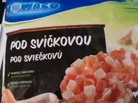 Sokerin määrä sisällä zelenina pod svíčkovou
