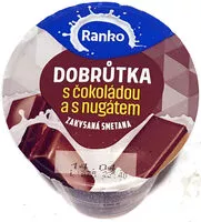 Jumlah gula yang masuk Dobrůtka s čokoládou a s nugátem