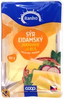 Jumlah gula yang masuk Sýr eidamský plátkovaný 45%