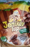 चीनी की मात्रा Jeníkův lup polštářky s čokoládovou náplní