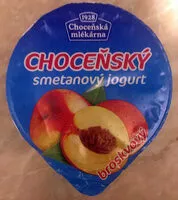 Amount of sugar in Choceňský smetanový jogurt broskvový