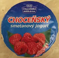 Amount of sugar in Choceňský smetanový jogurt malinový