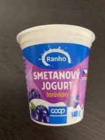 Jumlah gula yang masuk Smetanový jogurt borůvkový