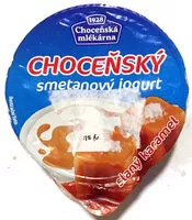 Amount of sugar in Choceňský smetanový jogurt slaný karamel