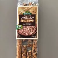 Jumlah gula yang masuk Špaldové tyčinky se lnem