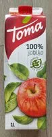 Sokerin määrä sisällä 100% jablko