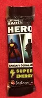 入っている砂糖の量 Hero - banán v čokoládě