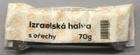 Количество сахара в Izraelská halva s ořechy