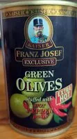 Suhkru kogus sees Green Olives