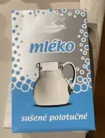 चीनी की मात्रा Mléko sušené polotučné