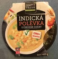 Amount of sugar in Indická polévka z červené čočky