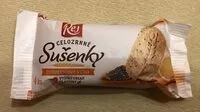 含糖量 Celozrnné sušenky pomerančové s chia