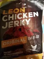 Sucre et nutriments contenus dans Leon jerkey