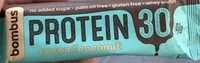İçindeki şeker miktarı Protein 30 cocoa and coconut