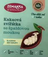 Количество сахара в Kakaová zvířátka se špaldovou moukou