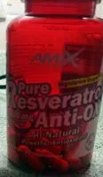 Amount of sugar in Pure Resveratrol Anti-Ox 100mg