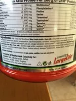 Amount of sugar in Amix Pure CFM 1KG Chocolate