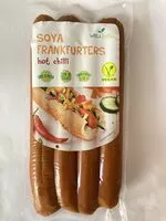 Suhkru kogus sees Soya frankfurters hot chilli